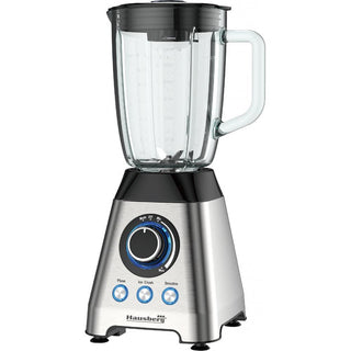 Blender, Hausberg HB-7764, doua viteze cu pulsatii, recipient sticla 1.8 L, 1200 W
