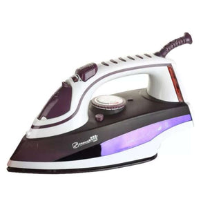 Fier de calcat Hausberg HB-7801MV, talpa ceramica, jet de abur 17g/min, abur pe verticala 25g/min, sistem antipicurare, sistem autocuratare, 2300W