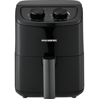 Friteuza Air Fryer Hausberg HB-2352NG, 3L, 1200W, termostat 80-200°C, timer 30 min, protectie supraincalzire