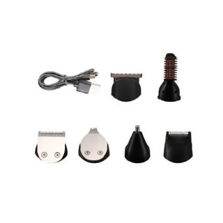 Set de tuns 10 in 1 reincarcabil Hausberg HB-97NG Digital 600mAh USB Type-C