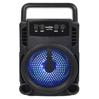 Boxa portabila GTS 1360 cu led RGB cu maner transport