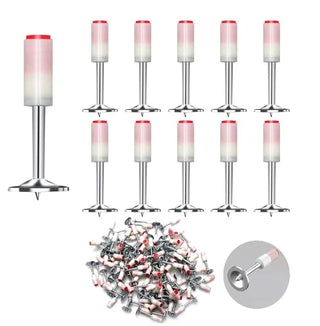 Set 50 x Cui Fixare, Autopropulsare, Pentru Pistol Manual, Model CIuperca, 7.2 mm, Alb/Argintiu