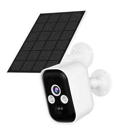 Camera Supraveghere cu Panou Solar, Wi-Fi, Rezolutie 1080P, Detectarea Miscarii, Baterie Incorporata 5200 mAh, Night Color, Audio Bidirectional - Specializat.ro