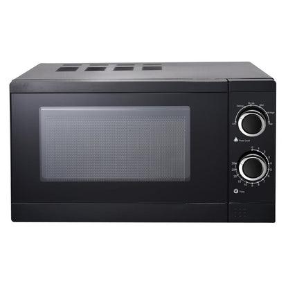 Cuptor cu microunde Hausberg HB8005NG, 20 L, 700 W - 1200W, Mecanic, Negru