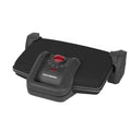 Sandwich-maker Hausberg HB631NG, 1600-1800W, Placi antiaderente, Negru/Inox
