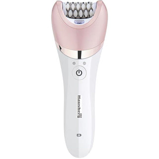 Set Ingrijire corporala 5 in 1 Hausberg HB-85AU, 5W, Voltaj 220-240V, Baterie litiu 1400 mAh, Auriu