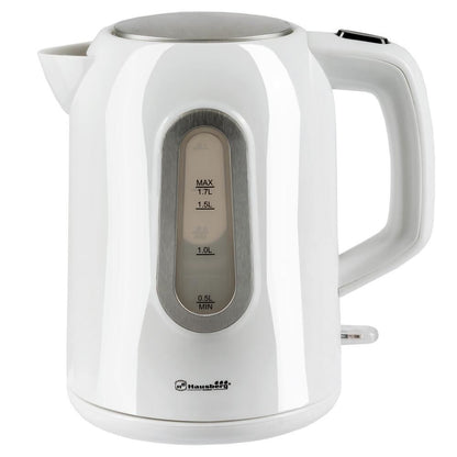 Cana Fierbator Hausberg HB3603, 1.7 l, 2200W Talpa Inox Oprire Automata
