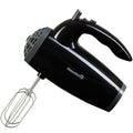 Mixer de mana Hausberg HB-4119NG, 5 viteze, putere 300W, motor de cupru, Negru