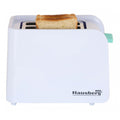 Prajitor de paine Hausberg HB-195BL, 750 W, 2 felii, functie decongelare, functie reincalzire, 6 trepte putere, Alb/Bleu