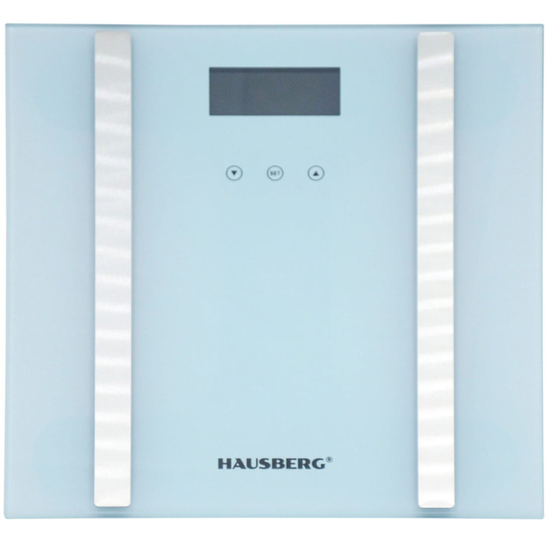 Cantar de baie Hausberg HB-6004AB, 180kg, Afisaj Led, inchidere automata, putere 6V, Alb