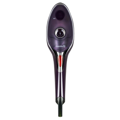 Fier de calcat vertical cu talpa ceramica Hausberg HB-7885MV ,1100 W , accesoriu detasabil cu 2 perie, Mov