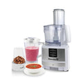 Robot de bucatarie 3 in 1 HB7522AB , macinare, taiere, framantare si tocare, 600 W, Alb, multifunction food procesor