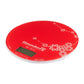 Cantar de bucatarie Hausberg HB-6010RS, 5kg Functie Tara, Oprire automata, Rosu