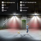 Lampă Solară 74 LED-uri cu Senzor de Mișcare – Montare Perete, IP65