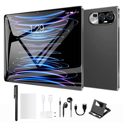 Tableta 10 inch, Android 12, 6GB RAM+128GB ROM, procesor 8-core, slot SIM, slot SD CARD, WiFi, Bluetooth, Camera dubla, Baterie de 6000mAh - Specializat.ro