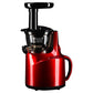 Storcator fructe Hausberg HB-7519RS, prin presare la rece, 150 W, 400 ml, Rosu
