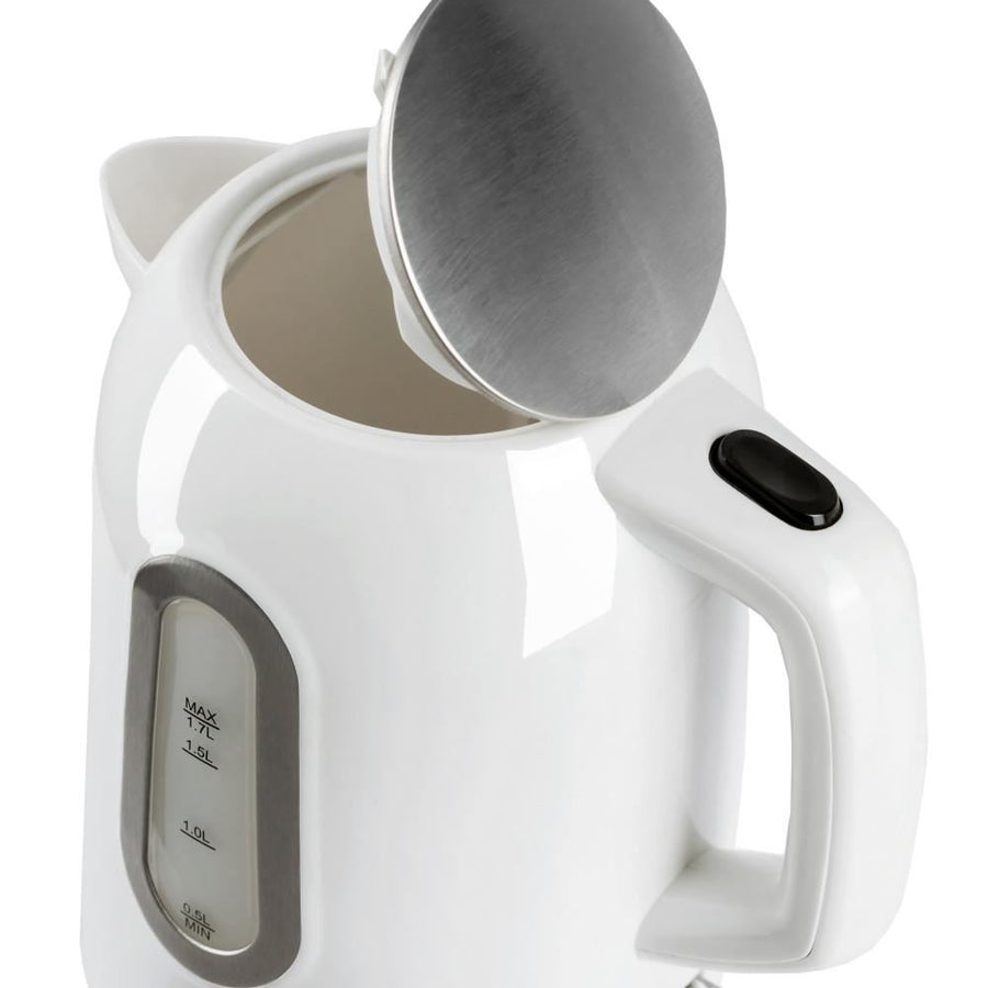 Cana Fierbator Hausberg HB3603, 1.7 l, 2200W Talpa Inox Oprire Automata