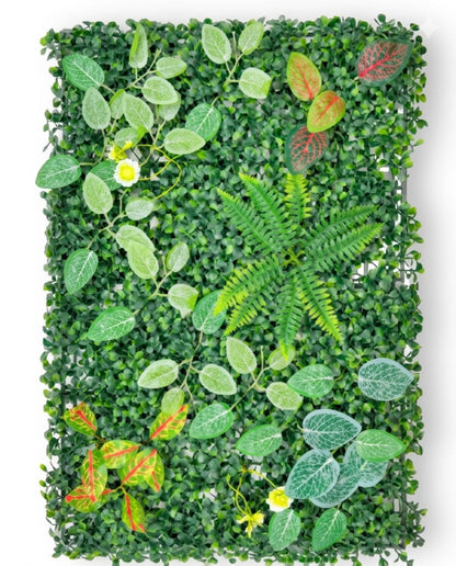 Panou Verde Decorativ Cu Frunze 60x40 cm