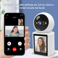 Cameră Supraveghere WiFi 4MP 360° – Monitor Bebeluși, Vedere Nocturnă Color, Ecran 2.8"