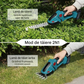 Mașină de Tuns Gard Viu Fără Fir 2 în 1 cu 2 Baterii 48V – Lamă 55cm