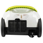 Aspirator cu sac Hausberg HB2080VR, 1500W, Capacitate 1.5L, Alb/Verde