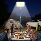 Proiector LED Camping, 47W 4558lm, Waterproof, Suport Telescopic 4,5m, Alimentare 12V, Telecomandă, Geantă Transport