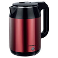 Cana electrica fierbator HAUSBERG HB-3623RS, 1500 - 1800W, capacitate 2.2L, oprire automata, indicator luminous, Rosu-Negru