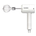 Mixer portabil de mana HAUSBERG HB-4110, putere 20W, 3 viteze, Baterie 800mAh, Alb