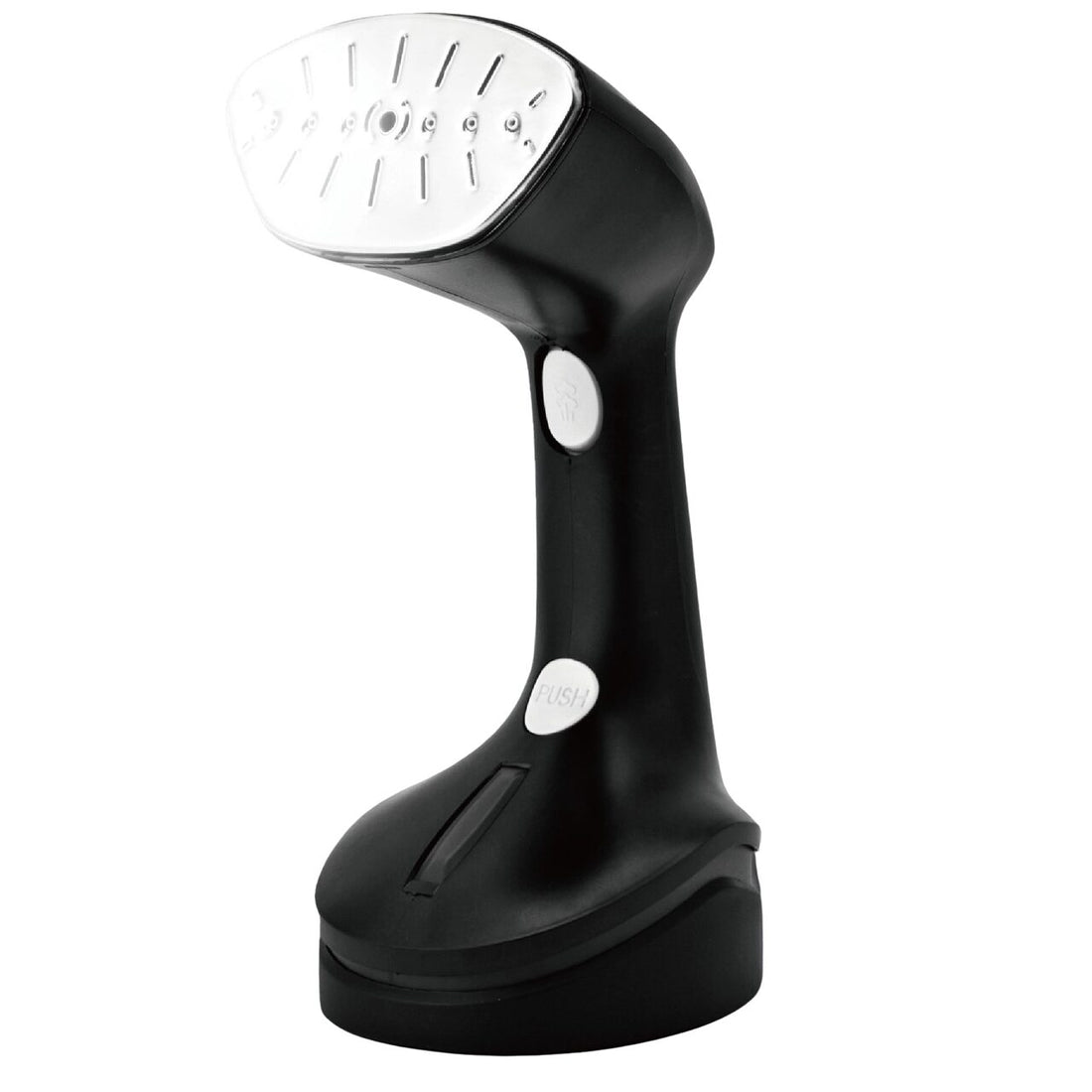 Fier de calcat vertical HAUSBERG HB-7901NG, 1200W, rezervor 200ml detasabil, placa de otel inoxidabil, abur 18g/min, buton on/off, Negru