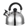 Ceainic din inox cu fluier HAUSBERG HB-H465IN, pentru Plita gaz, ceramica, electrica & inductie, Capacitate 2L
