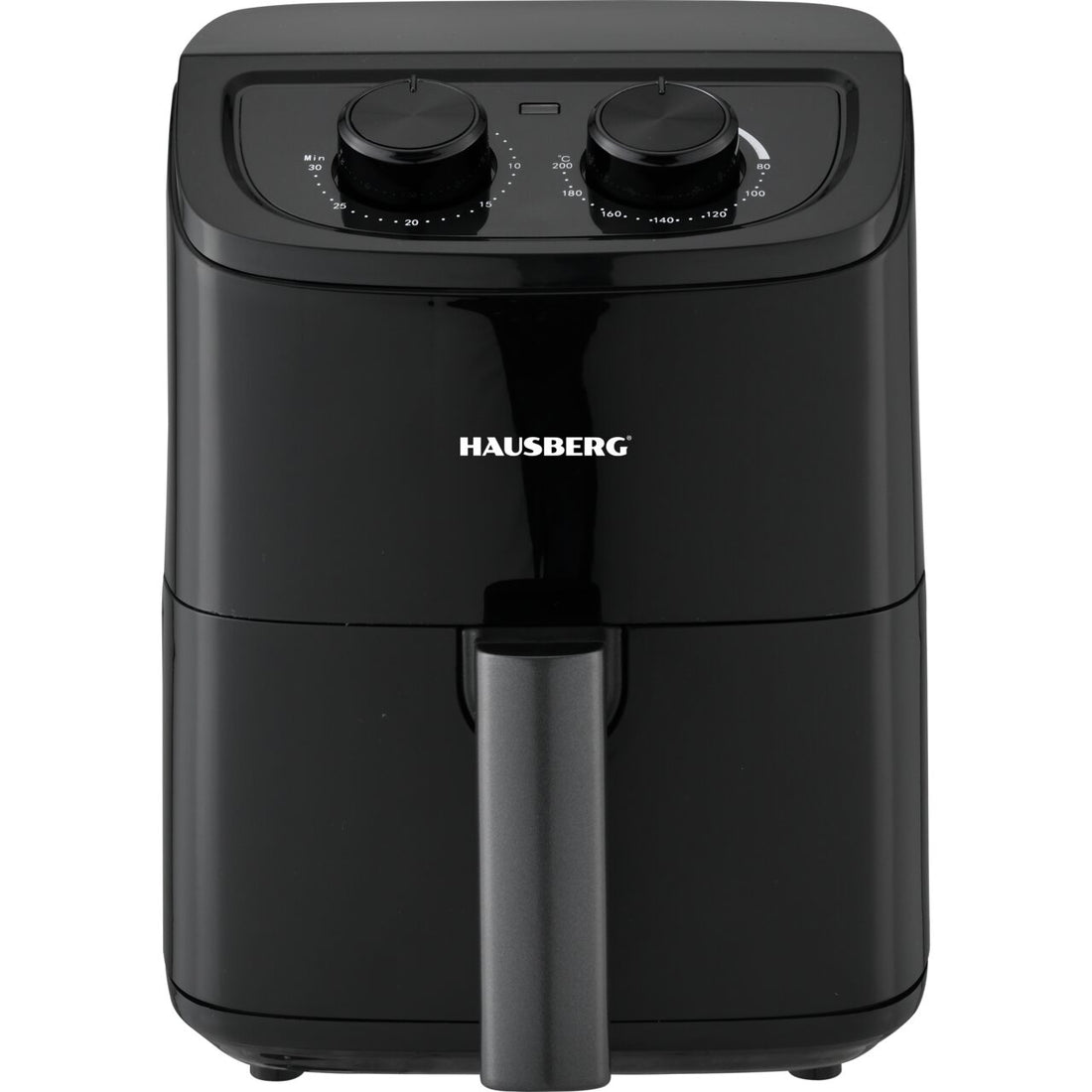 Friteuza Air Fryer Hausberg HB-2352NG, 3L, 1200W, termostat 80-200°C, timer 30 min, protectie supraincalzire