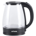 Cana electrica din sticla ERTONE ERT946, 1.8L, 1500W, iluminare LED, oprire automata