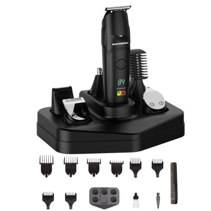Set de tuns 10 in 1 reincarcabil Hausberg HB-97NG Digital 600mAh USB Type-C