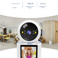 Cameră Supraveghere WiFi 4MP 360° – Monitor Bebeluși, Vedere Nocturnă Color, Ecran 2.8"