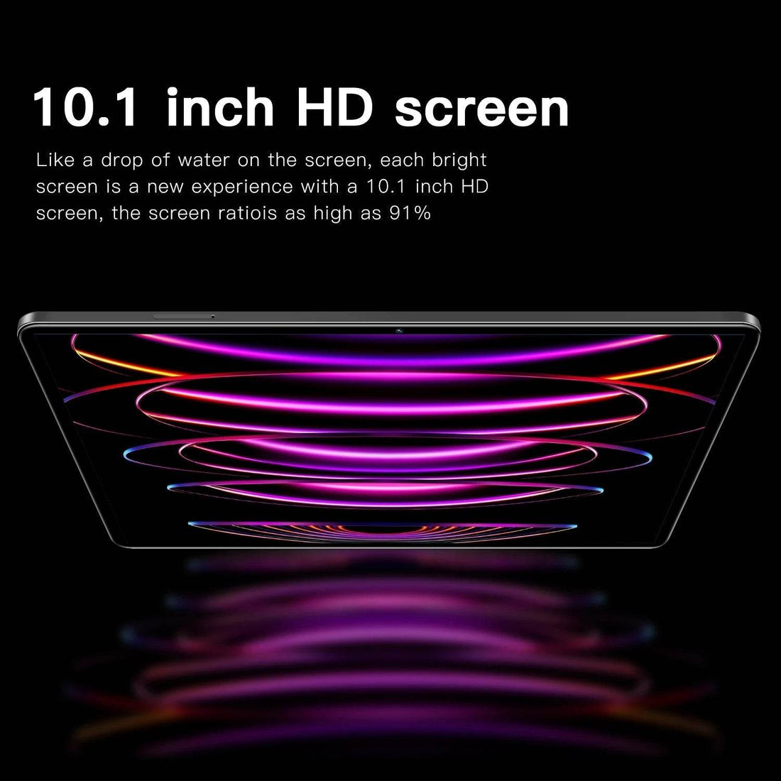 Tableta 10 inch, Android 12, 6GB RAM+128GB ROM, procesor 8-core, slot SIM, slot SD CARD, WiFi, Bluetooth, Camera dubla, Baterie de 6000mAh - Specializat.ro