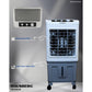 Racitor de aer portabil Hausberg HB-5961AB, 75W, rezervor 20L, 3 viteze, control mecanic, 2 cutii gheata, alb