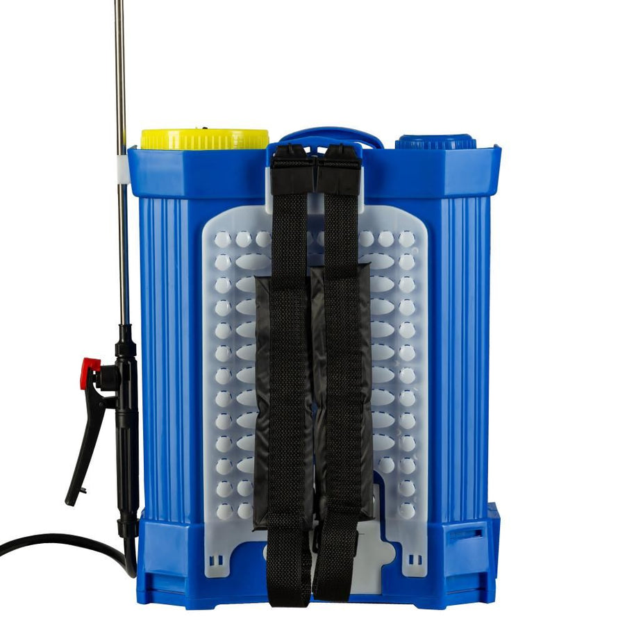 Pompa pentru stropit (vermorel) Tatta TP-2022A, cu acumulator, 12V 8Ah, incarcator 1 A, motor 3.6 lpm, rezervor tip rucsac, 20 l