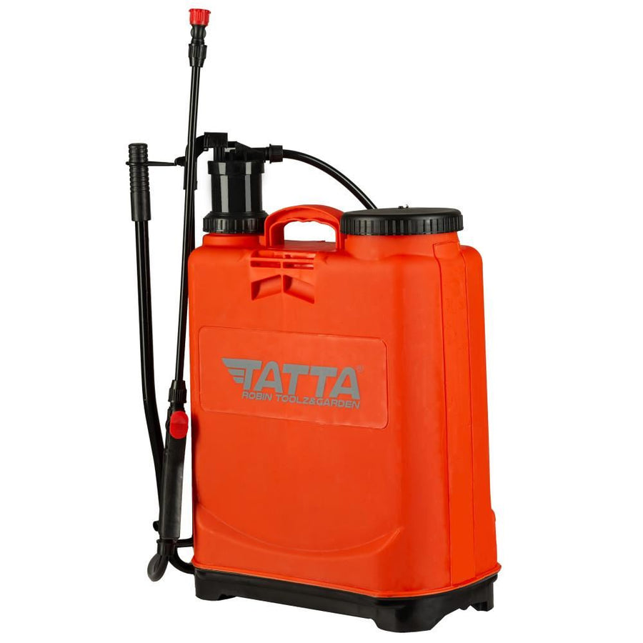 Pompa pentru stropit (vermorel) Tatta TP-20D1M, actionare manuala, 2.4 bari, rezervor tip rucsac, 20 l