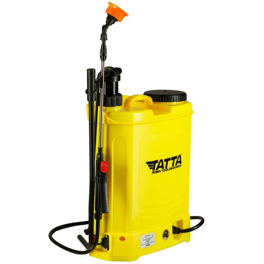 Pompa stropit cu acumulator si actionare manuala 2 in 1 Tatta TP-1833AM, 16L