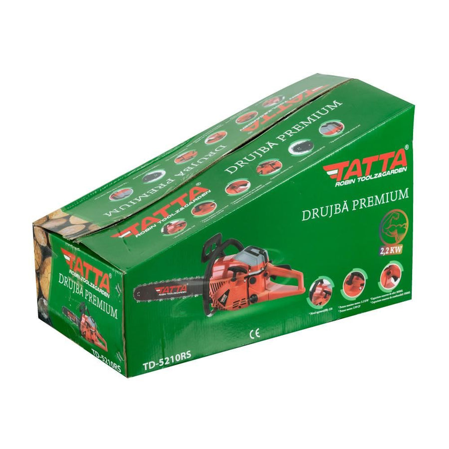 Drujba (motofierastrau) cu lant Tatta TD-5210RS, 2.95 CP, 52 CC, 0.55 l, benzina