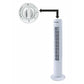 Ventilator Turn Hausberg HB-5950AB, 40-50W, 3 Moduri De Functionare, 3 Trepte, Alb