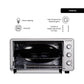 Cuptor Electric Hausberg HB-8000P capacitate 48 Litri, putere 1800W, Temperatura maxima 230 grade, timer prevazut cu alarma sonora