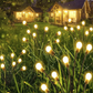 Set 2 Lampi Solare LED Decorative tip Licurici pentru Gradina – 8 Bulbi, Alb Cald 3000K