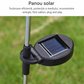 Set 2 Lampi Solare de Gradina – Trandafir Rosu, Senzor de Lumina, IP65