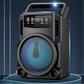 Boxă Portabilă GTS-1360 – Bluetooth, LED RGB, Radio FM, 8-10W