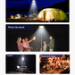 Proiector LED Camping 94W 9116lm cu Braț Telescopic 5m – Kit Nocturna