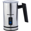Aparat de spumare si incalzire lapte HAUSBERG HB7678, 500-600 W, 0.30 l, argintiu