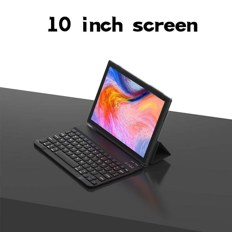 Tableta 10 inch, Android 12, 64GB ROM+4GB RAM, Husa, Tastatura, Mouse, Stilou, WiFi, Bluetooth, Camera dubla, Baterie de 6000mAh - Specializat.ro