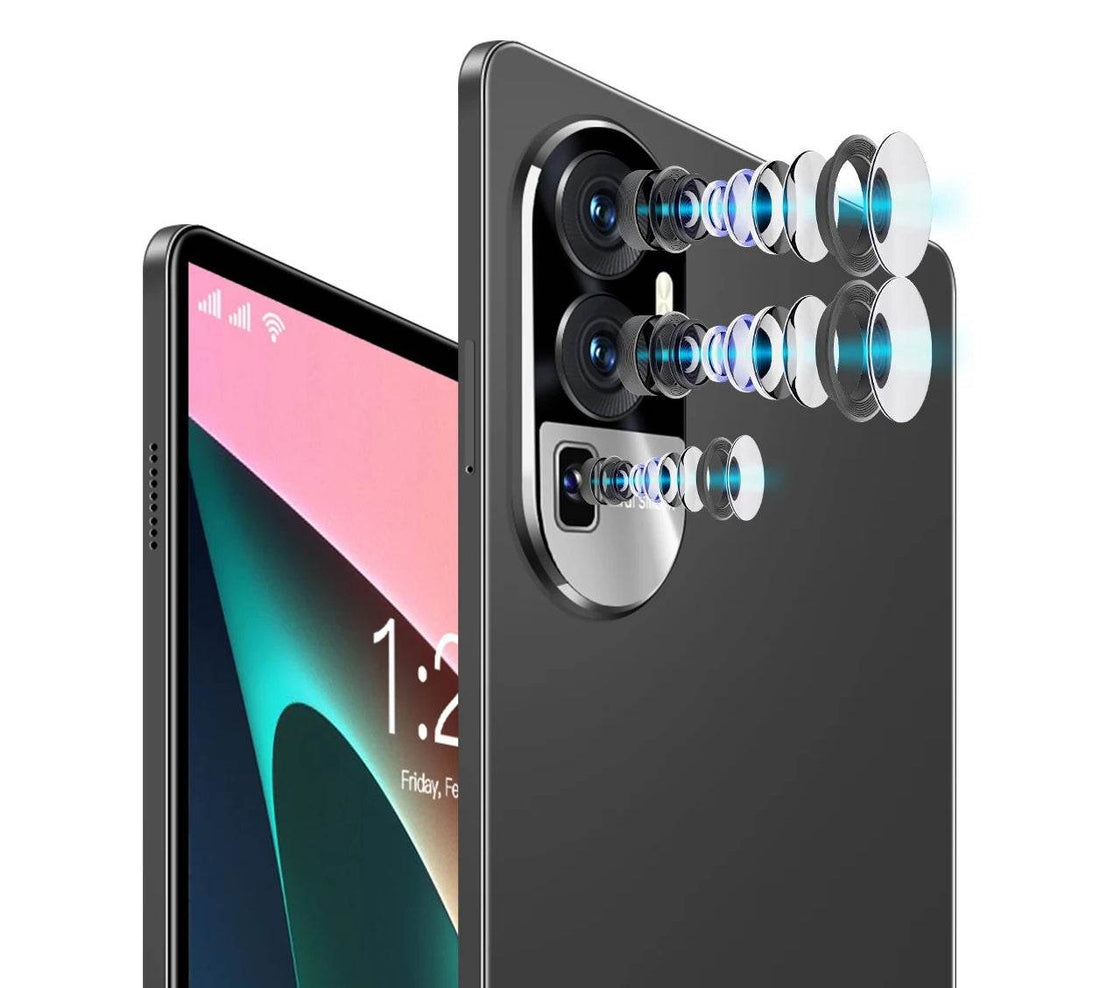 Tableta 10 inch, Android 12, 6GB RAM+128GB ROM, procesor 8-core, slot SIM, slot SD CARD, WiFi, Bluetooth, Camera dubla, Baterie de 6000mAh - Specializat.ro