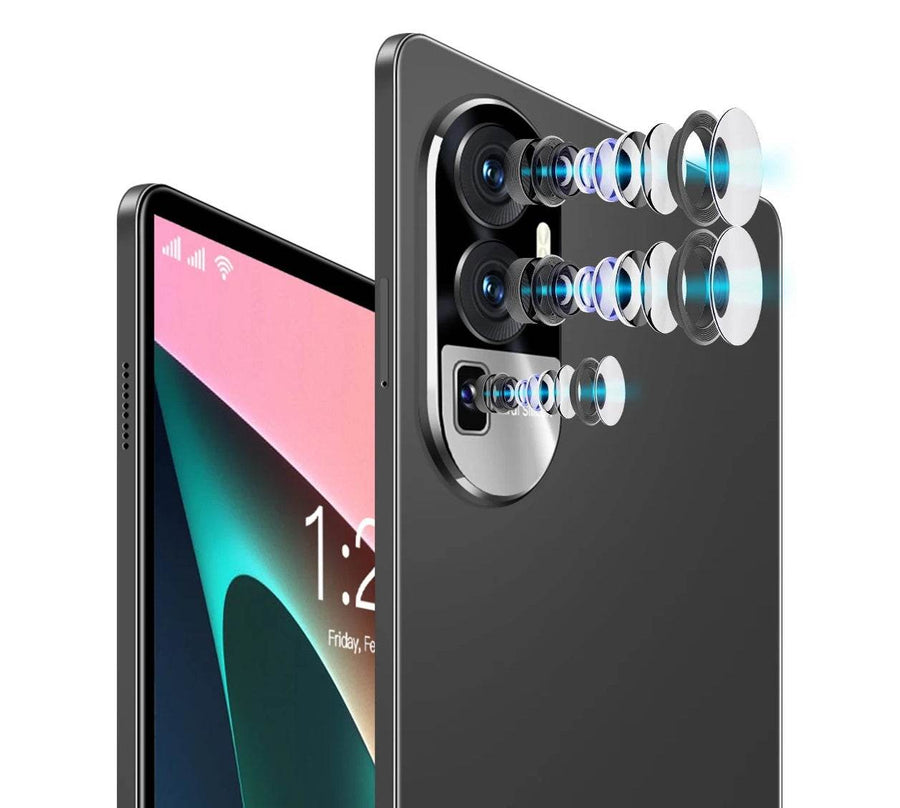 Tableta 10 inch, Android 12, 6GB RAM+128GB ROM, procesor 8-core, slot SIM, slot SD CARD, WiFi, Bluetooth, Camera dubla, Baterie de 6000mAh - Specializat.ro